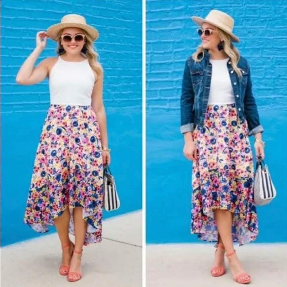 NWT Anthropologie : HUTCH Bethanie High Low Dress